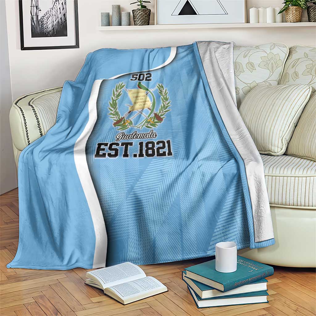 Guatemala Independence Day Blanket Since 1821 September 15 - Wonder Print Shop