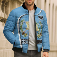 Guatemala Independence Day Bomber Puffer Jacket Since 1821 September 15 - Wonder Print Shop