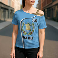 Guatemala Independence Day Cross Shoulder Shirt Since 1821 September 15 - Wonder Print Shop