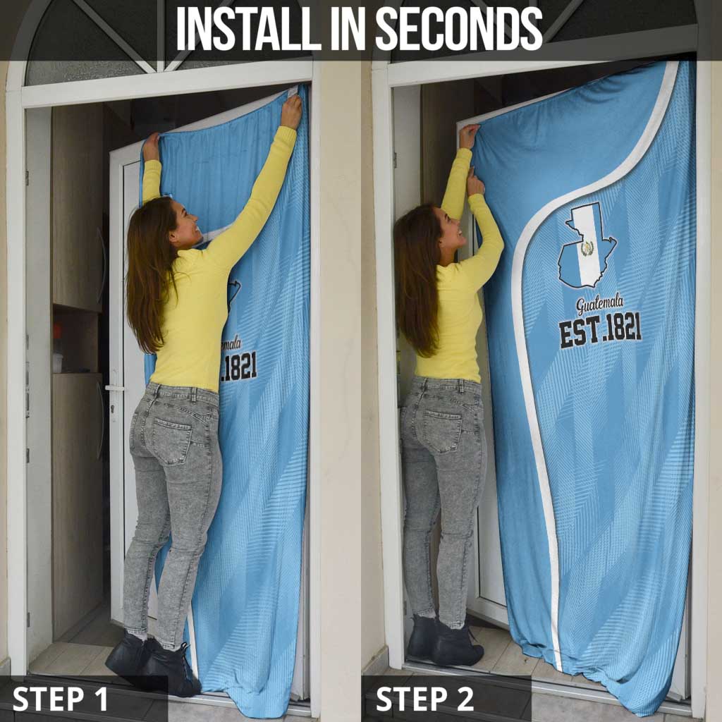 Guatemala Independence Day Door Cover Since 1821 September 15 - Wonder Print Shop