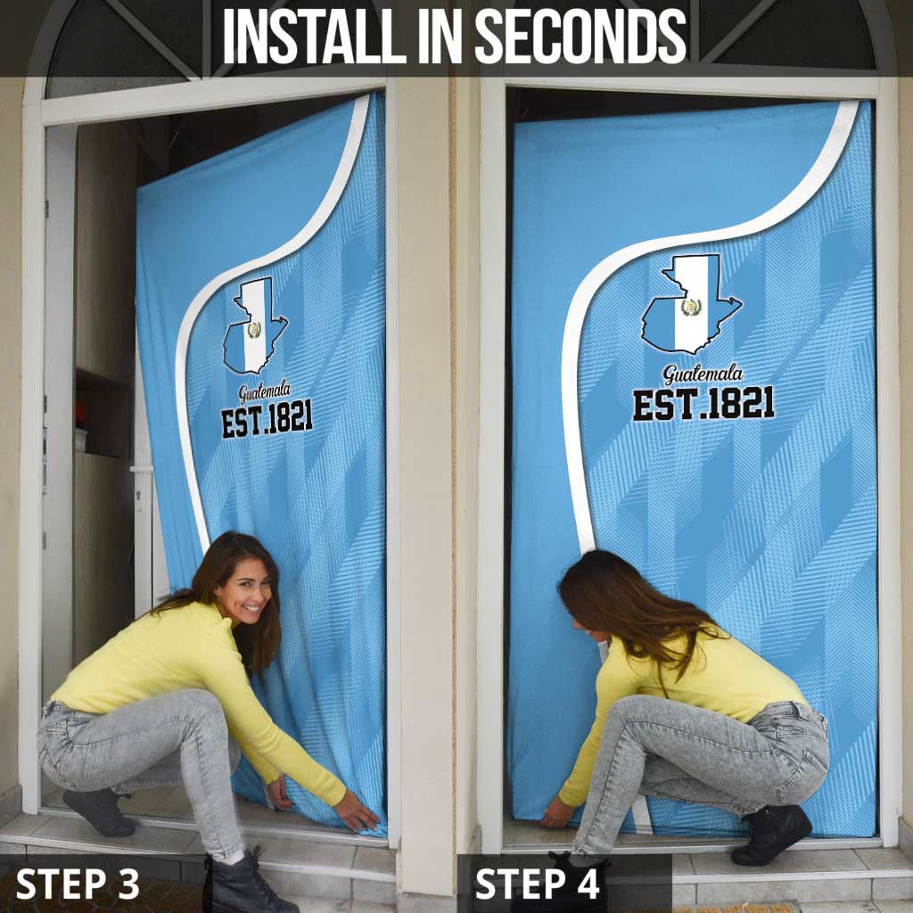 Guatemala Independence Day Door Cover Since 1821 September 15 - Wonder Print Shop