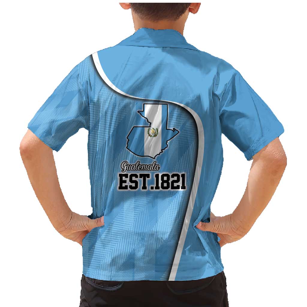 Guatemala Independence Day Family Matching Mermaid Dress and Hawaiian Shirt Since 1821 September 15 - Wonder Print Shop