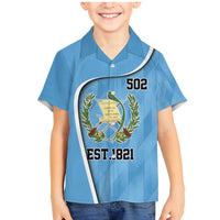 Guatemala Independence Day Family Matching Mermaid Dress and Hawaiian Shirt Since 1821 September 15 - Wonder Print Shop