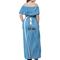 Guatemala Independence Day Family Matching Off Shoulder Maxi Dress and Hawaiian Shirt Since 1821 September 15 - Wonder Print Shop