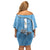 Guatemala Independence Day Family Matching Off Shoulder Short Dress and Hawaiian Shirt Since 1821 September 15 - Wonder Print Shop