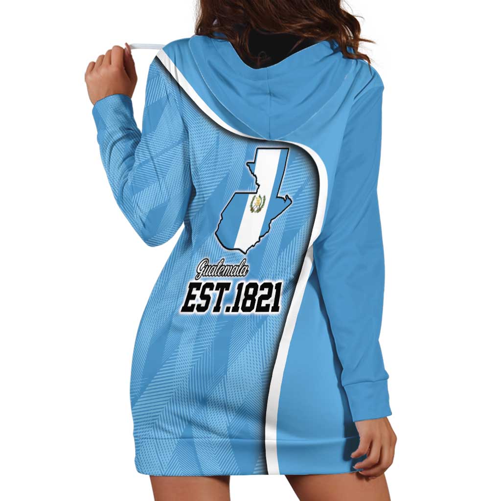 Guatemala Independence Day Hoodie Dress Since 1821 September 15 - Wonder Print Shop