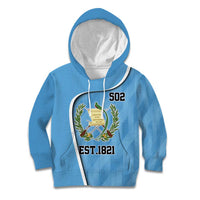 Guatemala Independence Day Kid Hoodie Since 1821 September 15 - Wonder Print Shop