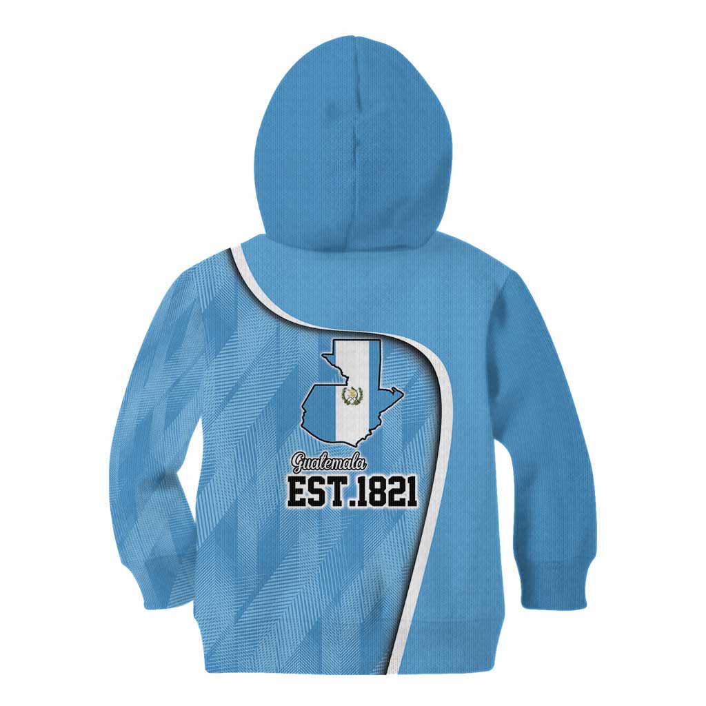 Guatemala Independence Day Kid Hoodie Since 1821 September 15 - Wonder Print Shop