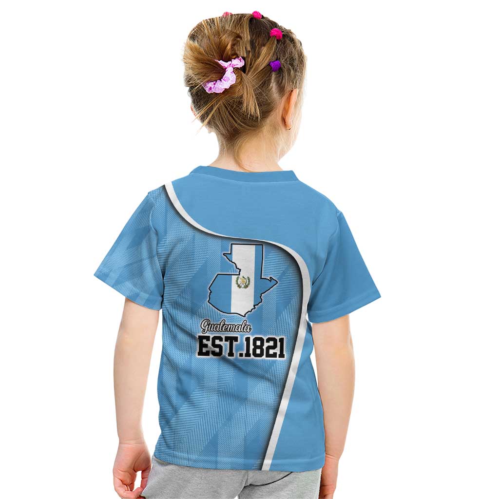 Guatemala Independence Day Kid T Shirt Since 1821 September 15 - Wonder Print Shop