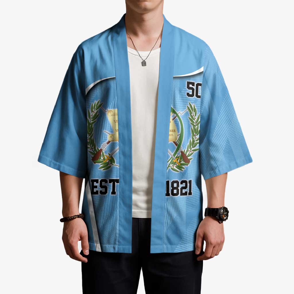 Guatemala Independence Day Kimono Since 1821 September 15 - Wonder Print Shop