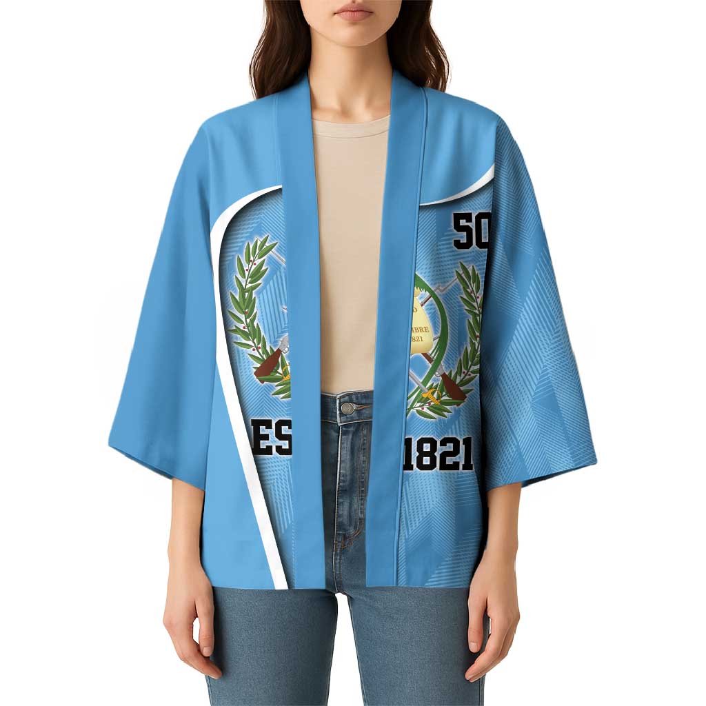 Guatemala Independence Day Kimono Since 1821 September 15 - Wonder Print Shop