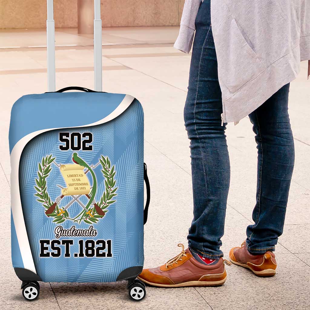 Guatemala Independence Day Luggage Cover Since 1821 September 15 - Wonder Print Shop