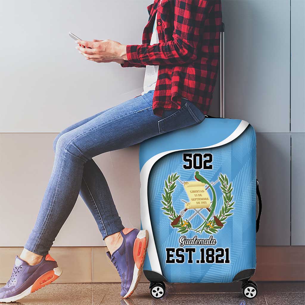 Guatemala Independence Day Luggage Cover Since 1821 September 15 - Wonder Print Shop