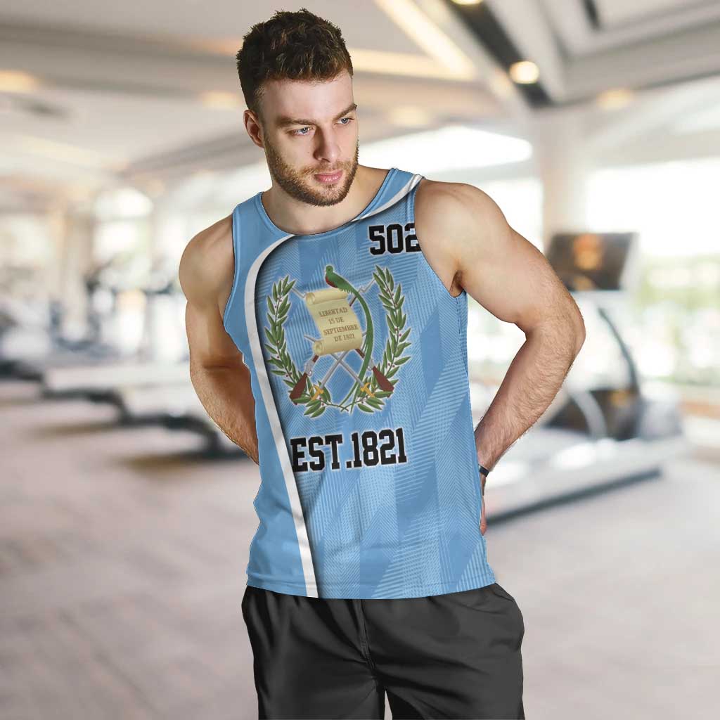 Guatemala Independence Day Men Tank Top Since 1821 September 15 - Wonder Print Shop