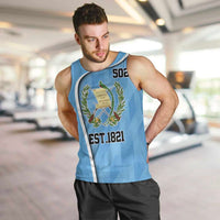 Guatemala Independence Day Men Tank Top Since 1821 September 15 - Wonder Print Shop