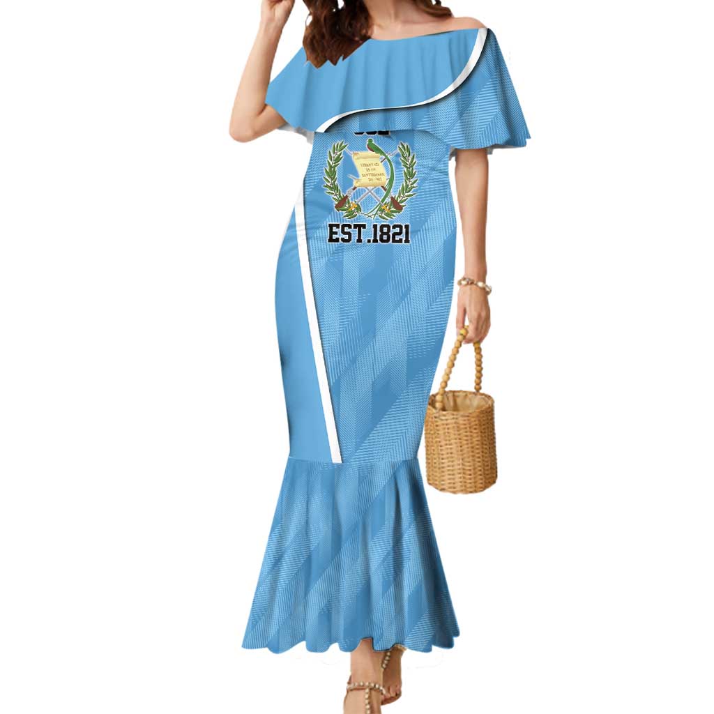 Guatemala Independence Day Mermaid Dress Since 1821 September 15 - Wonder Print Shop