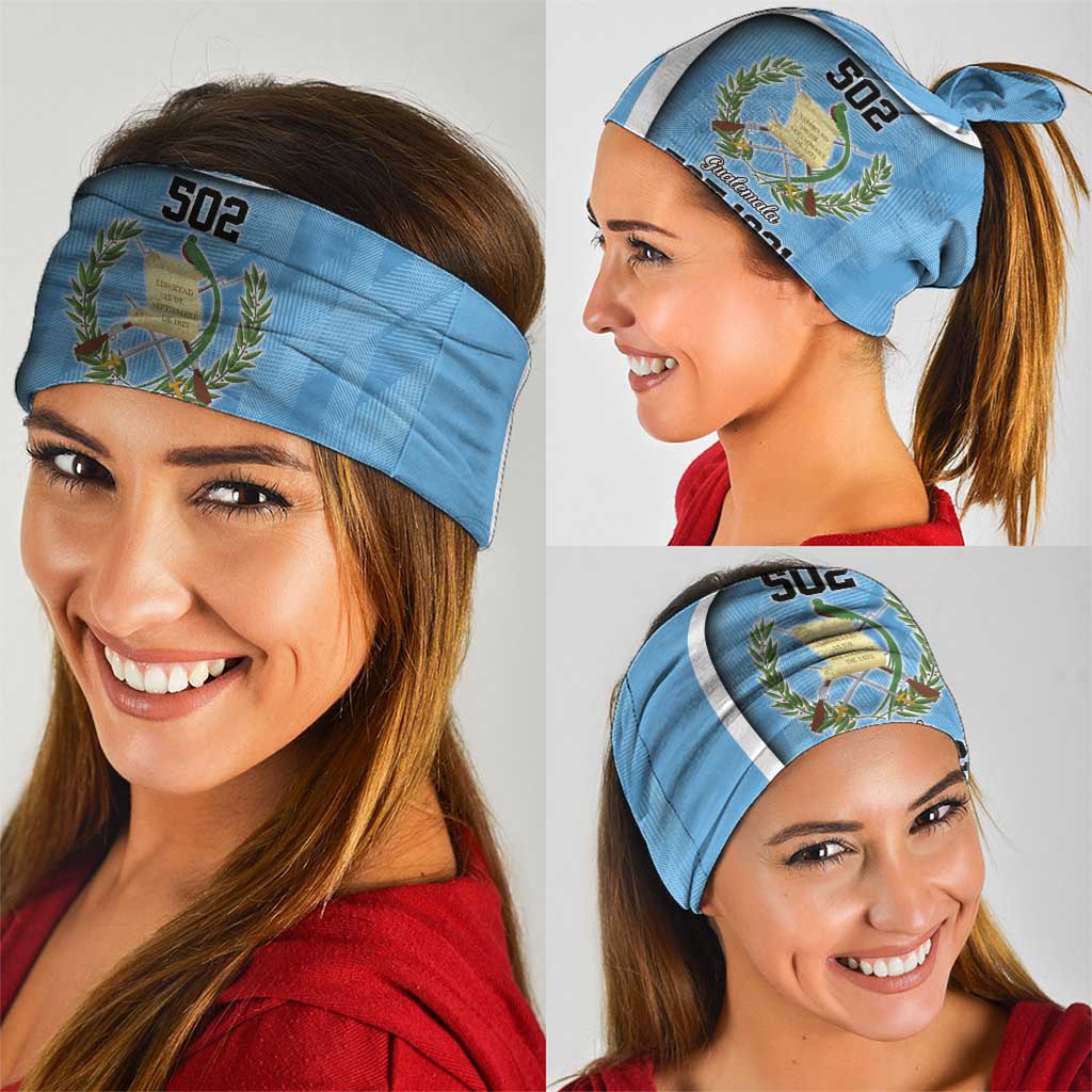 Guatemala Independence Day Neck Gaiter Since 1821 September 15 - Wonder Print Shop