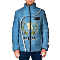 Guatemala Independence Day Padded Jacket Since 1821 September 15 - Wonder Print Shop