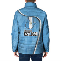 Guatemala Independence Day Padded Jacket Since 1821 September 15 - Wonder Print Shop