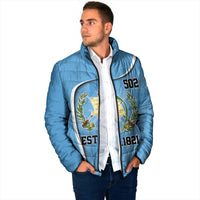 Guatemala Independence Day Padded Jacket Since 1821 September 15 - Wonder Print Shop
