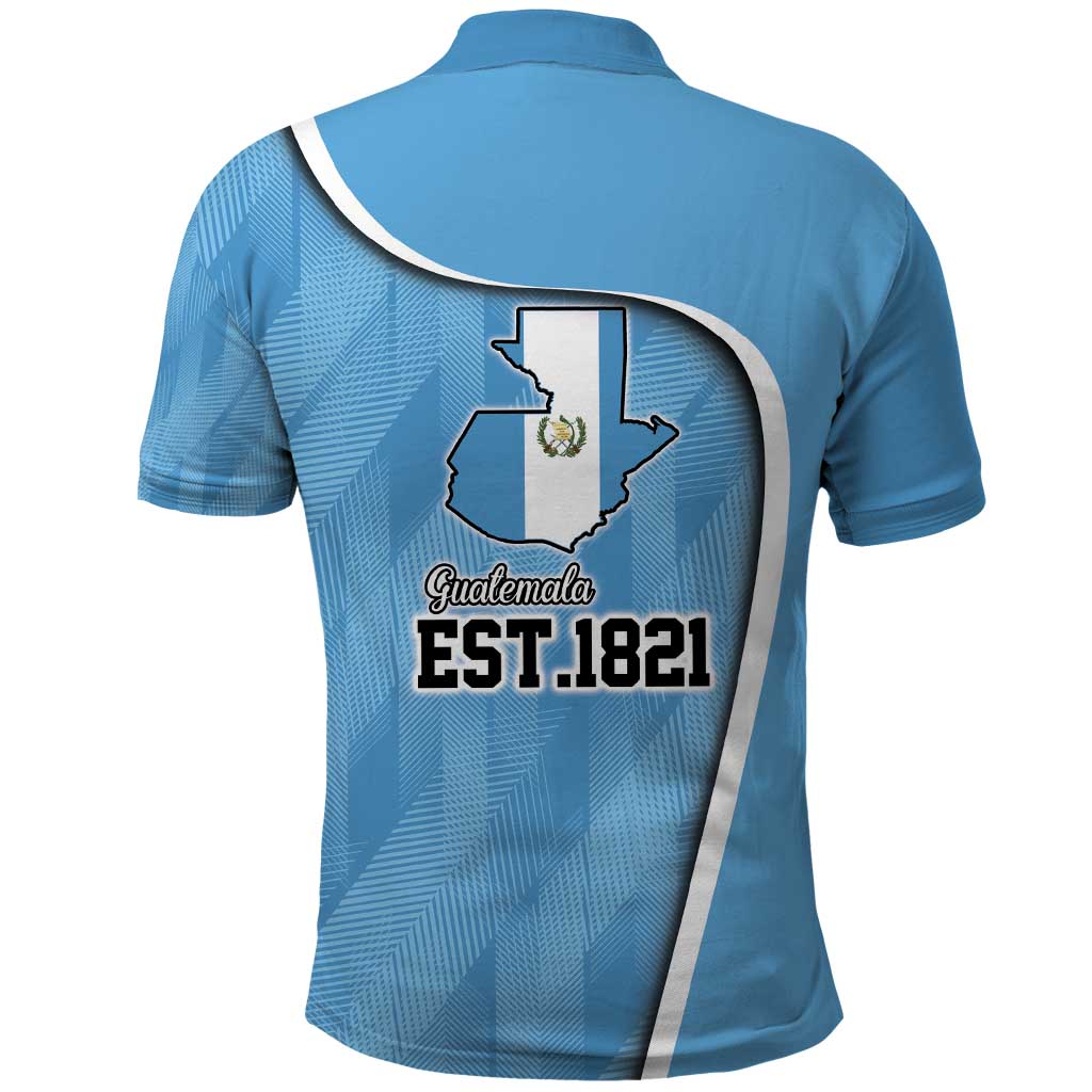 Guatemala Independence Day Polo Shirt Since 1821 September 15 - Wonder Print Shop