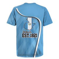 Guatemala Independence Day Rugby Jersey Since 1821 September 15 - Wonder Print Shop