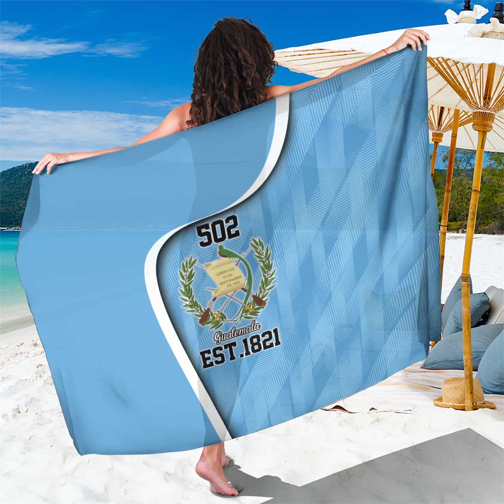 Guatemala Independence Day Sarong Since 1821 September 15 - Wonder Print Shop