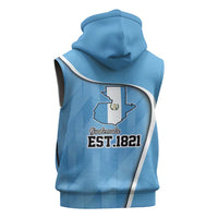Guatemala Independence Day Sleeveless Zip Hoodie Since 1821 September 15 - Wonder Print Shop