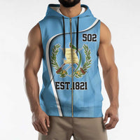 Guatemala Independence Day Sleeveless Zip Hoodie Since 1821 September 15 - Wonder Print Shop