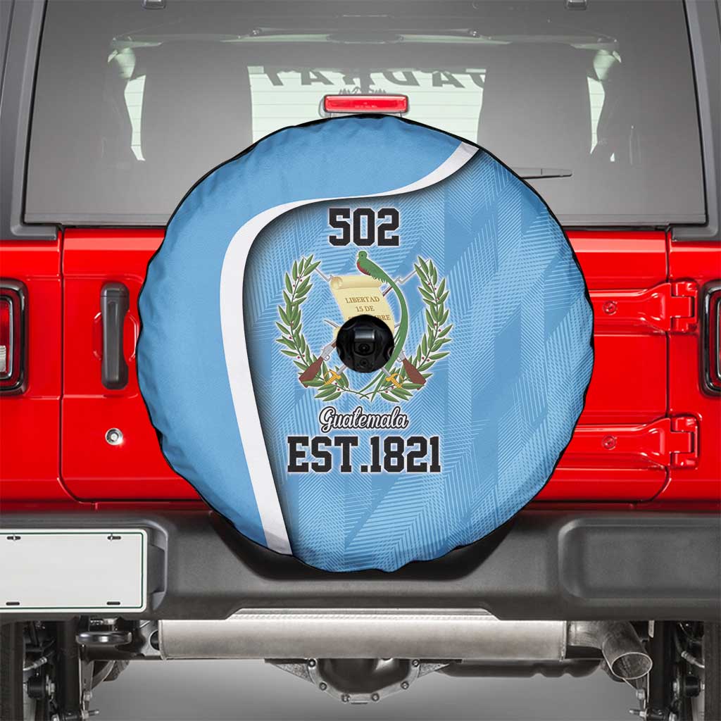 Guatemala Independence Day Spare Tire Cover Since 1821 September 15 - Wonder Print Shop