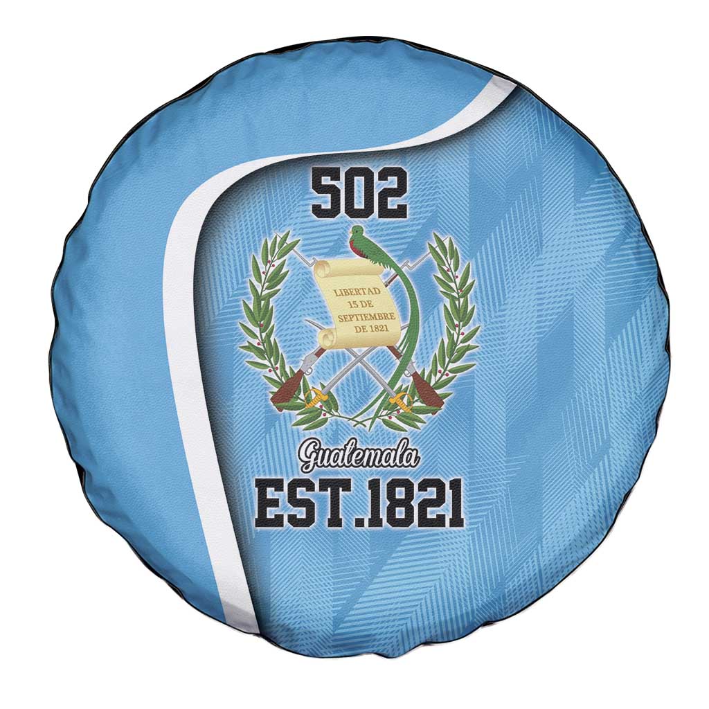 Guatemala Independence Day Spare Tire Cover Since 1821 September 15 - Wonder Print Shop