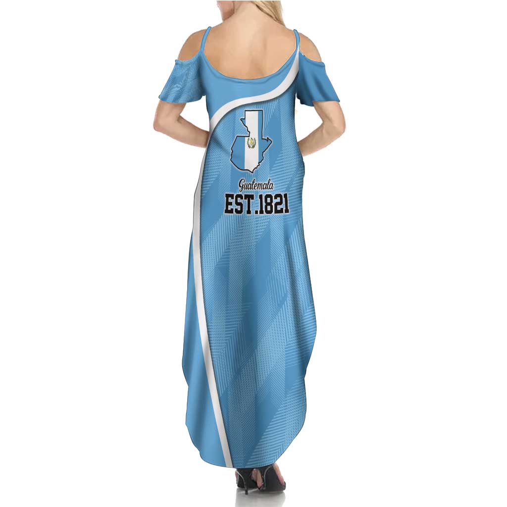 Guatemala Independence Day Summer Maxi Dress Since 1821 September 15 - Wonder Print Shop