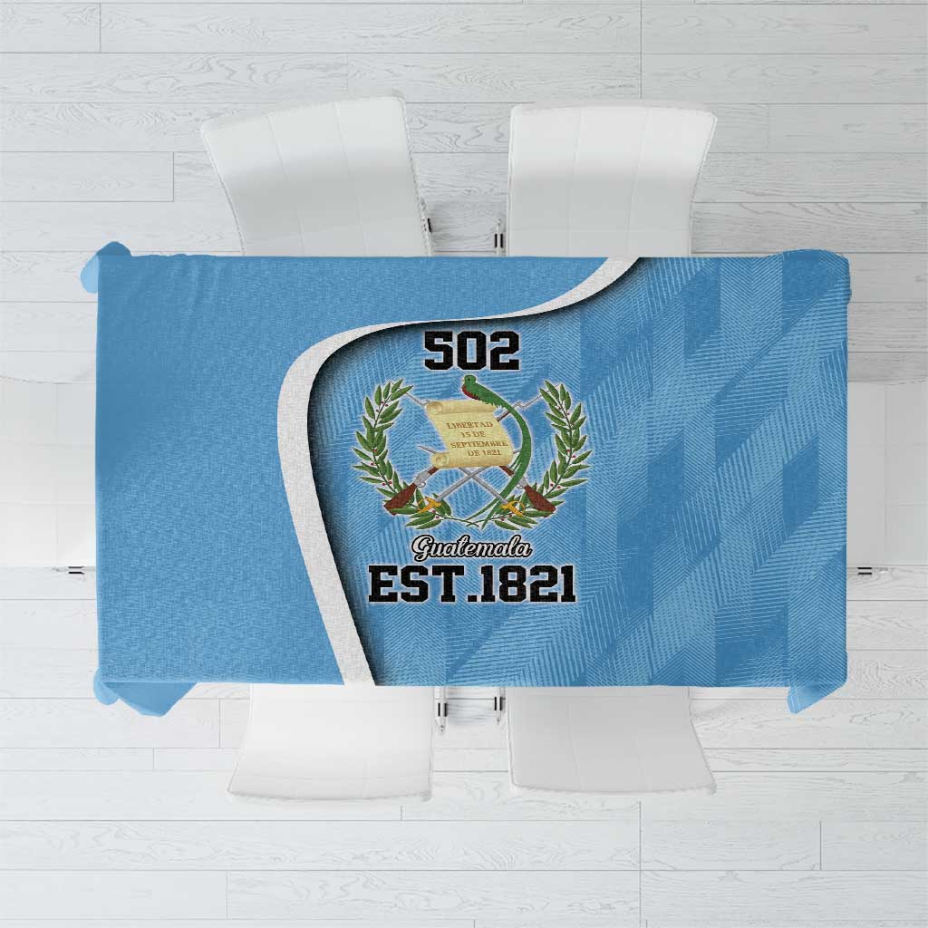 Guatemala Independence Day Tablecloth Since 1821 September 15 - Wonder Print Shop