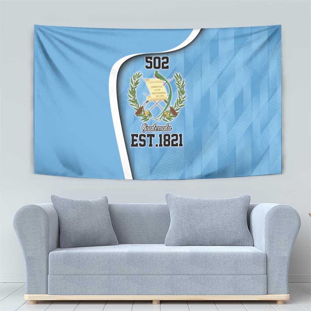 Guatemala Independence Day Tapestry Since 1821 September 15 - Wonder Print Shop