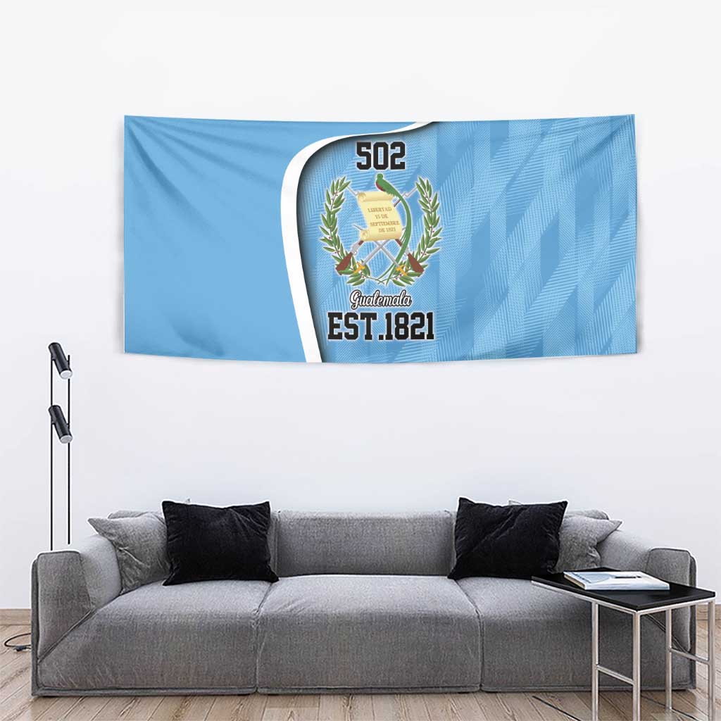 Guatemala Independence Day Tapestry Since 1821 September 15 - Wonder Print Shop
