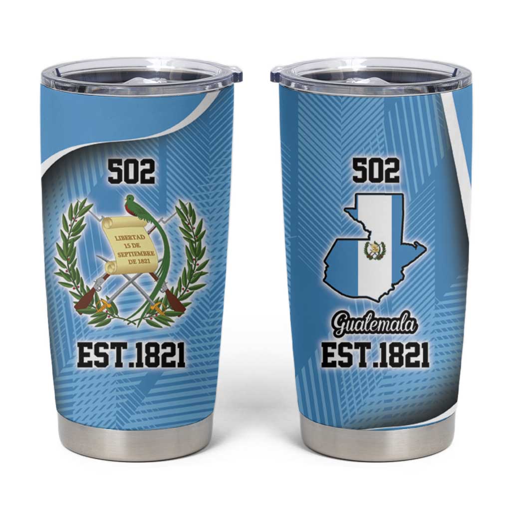 Guatemala Independence Day Tumbler Cup Since 1821 September 15 - Wonder Print Shop