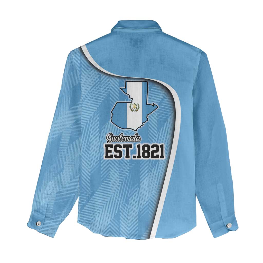 Guatemala Independence Day Women Casual Shirt Since 1821 September 15 - Wonder Print Shop