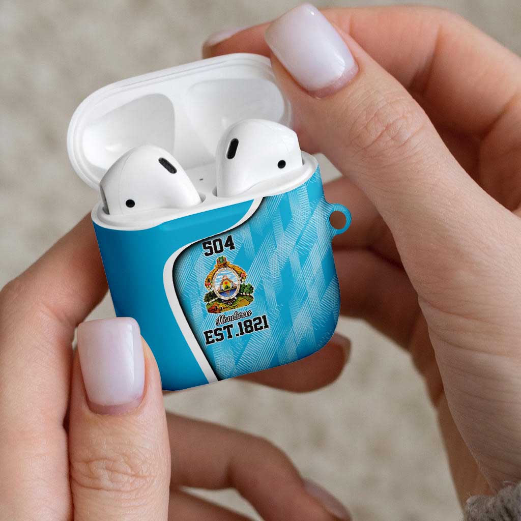 Honduras Independence Day AirPods Case Since 1821 September 15 - Wonder Print Shop