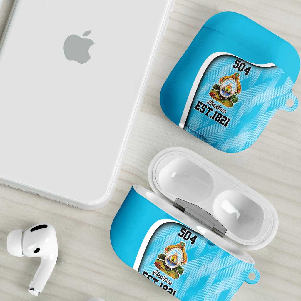 Honduras Independence Day AirPods Case Since 1821 September 15 - Wonder Print Shop