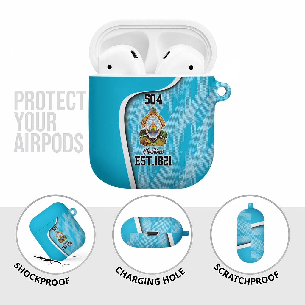 Honduras Independence Day AirPods Case Since 1821 September 15 - Wonder Print Shop