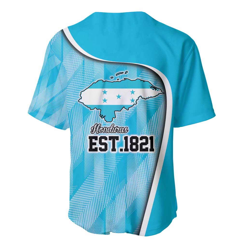 Honduras Independence Day Baseball Jersey Since 1821 September 15 - Wonder Print Shop