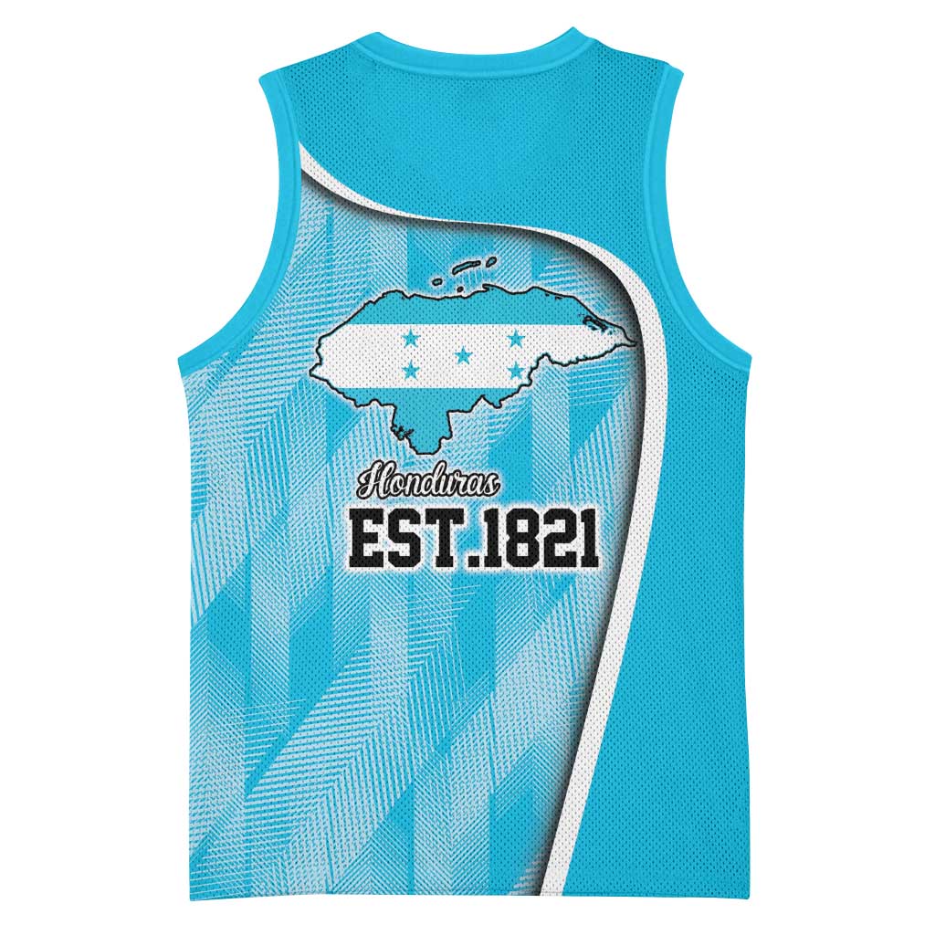 Honduras Independence Day Basketball Jersey Since 1821 September 15 - Wonder Print Shop