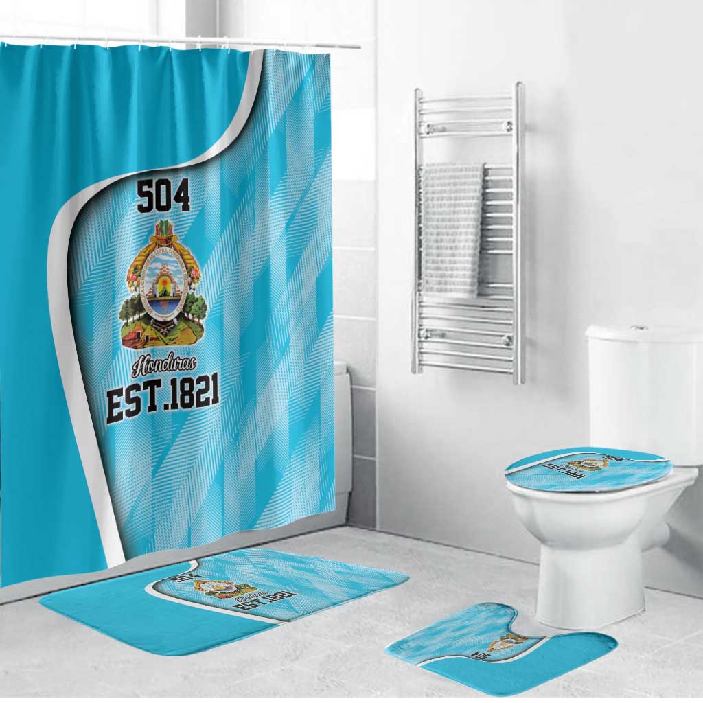 Honduras Independence Day Bathroom Set Since 1821 September 15 - Wonder Print Shop