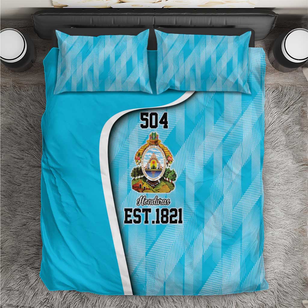 Honduras Independence Day Bedding Set Since 1821 September 15 - Wonder Print Shop