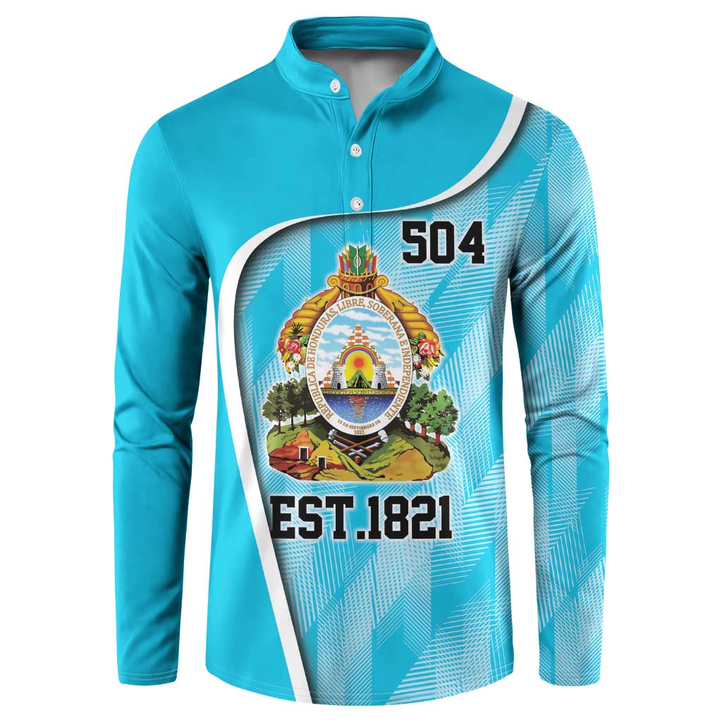 Honduras Independence Day Button Sweatshirt Since 1821 September 15 - Wonder Print Shop