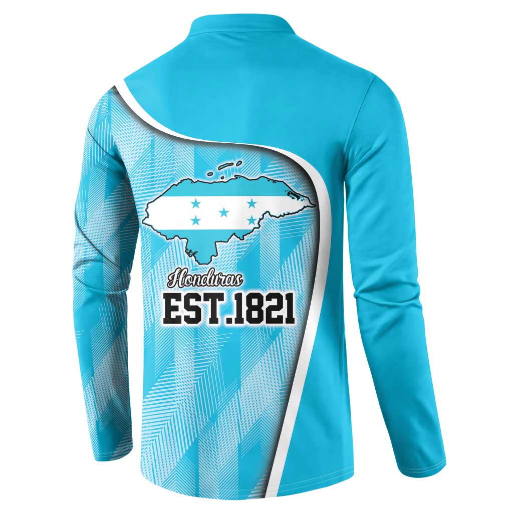 Honduras Independence Day Button Sweatshirt Since 1821 September 15 - Wonder Print Shop