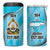 Honduras Independence Day 4 in 1 Can Cooler Tumbler Since 1821 September 15 - Wonder Print Shop