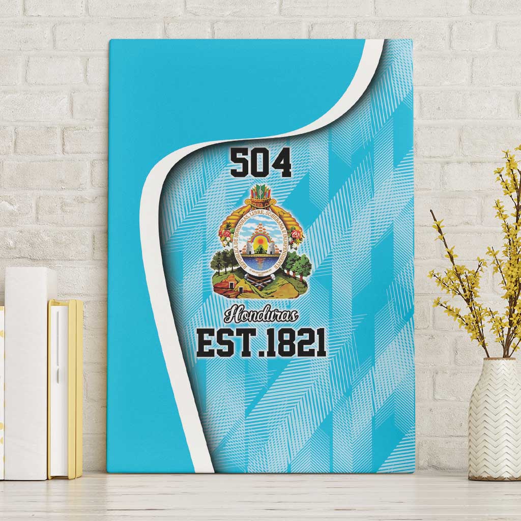Honduras Independence Day Canvas Wall Art Since 1821 September 15 - Wonder Print Shop