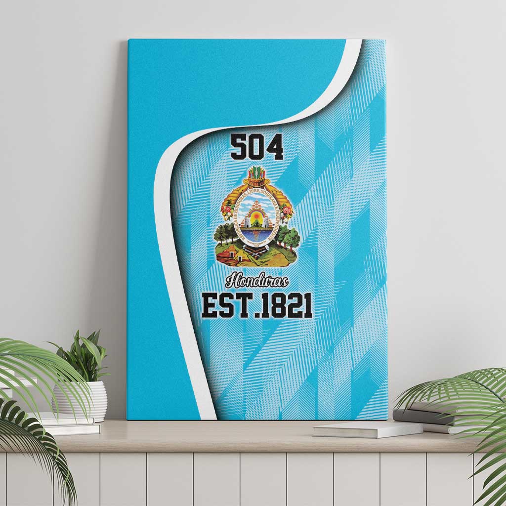 Honduras Independence Day Canvas Wall Art Since 1821 September 15 - Wonder Print Shop