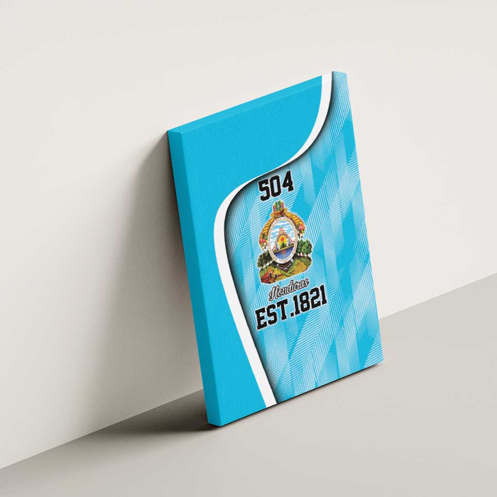 Honduras Independence Day Canvas Wall Art Since 1821 September 15 - Wonder Print Shop